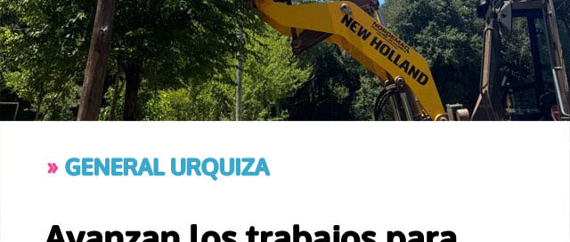 Avanzan los trabajos para optimizar el alumbrado público en un barrio