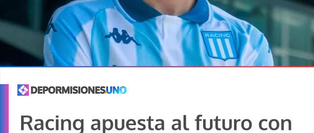 Racing apuesta al futuro con la incorporación de Ezequiel Cannavo para el Apertura 2026